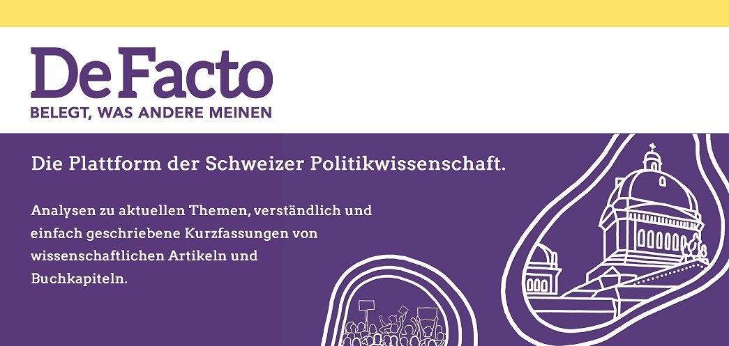 DeFacto, die Plattform für Resultate aus der Politikwissenschaft